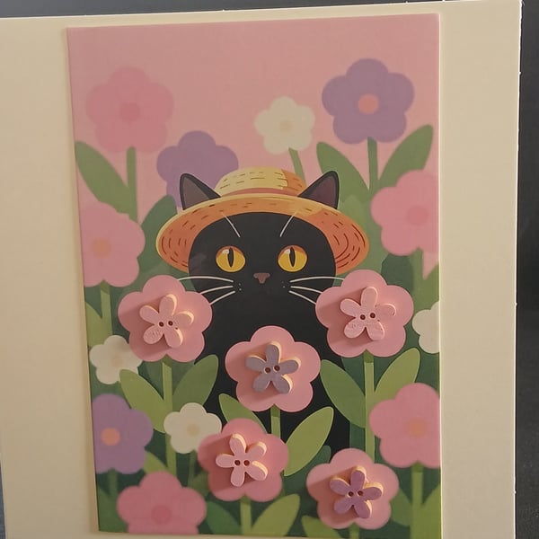 Handmade blank card 