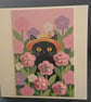 Handmade blank card 