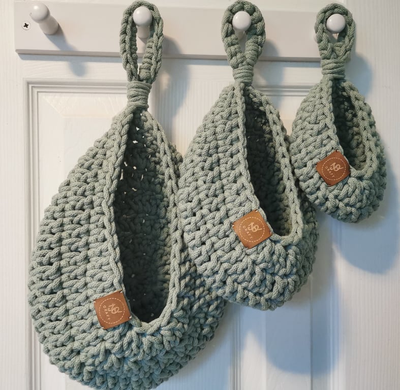 Hanging Baskets Set: Cocoon Style Storage