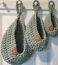 Hanging Baskets Set: Cocoon Style Storage