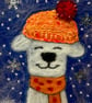 Festive Dog Christmas Card  - Image 3
