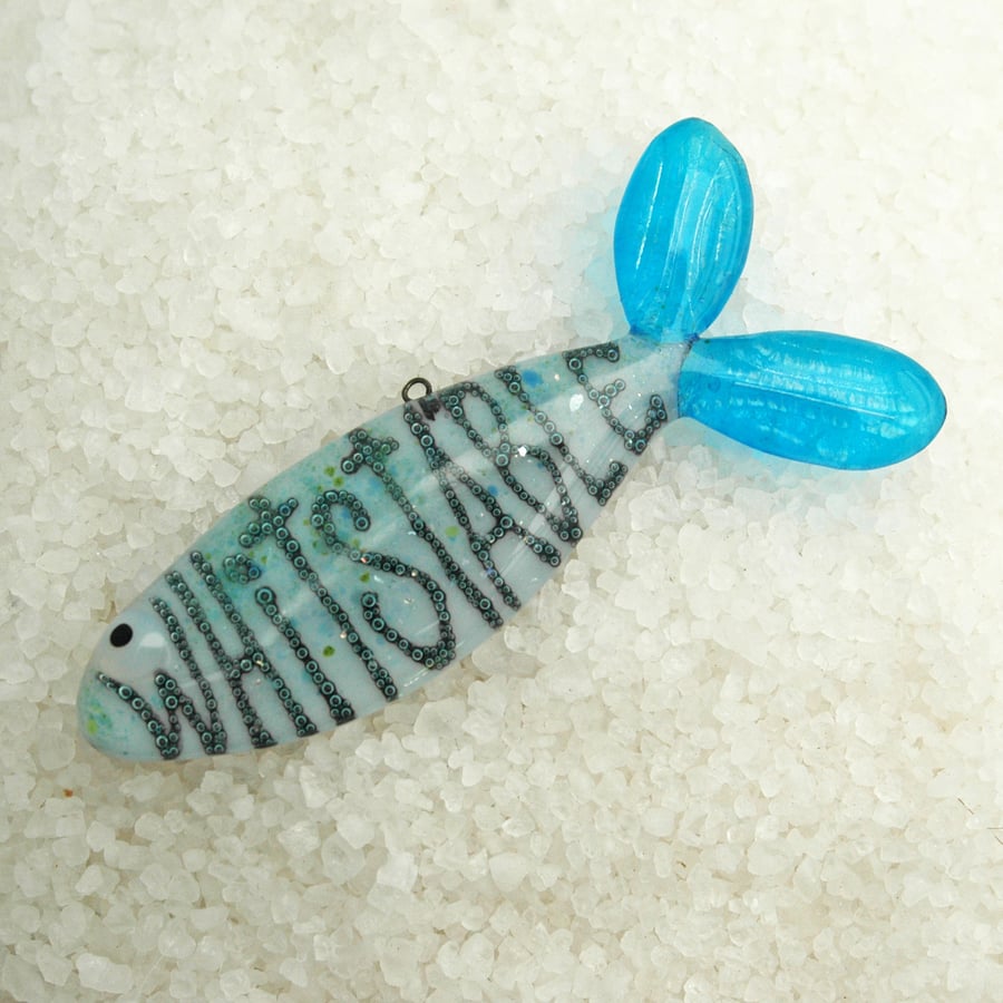 Fused Glass Whitstable Fish Decoration
