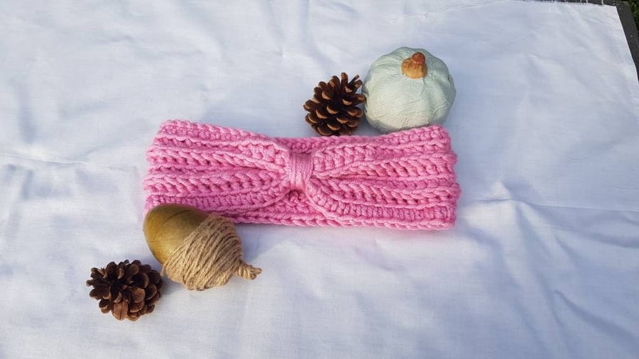 Adults crocheted earwarmer. multiple colours, headband, winter, autumn handmade,