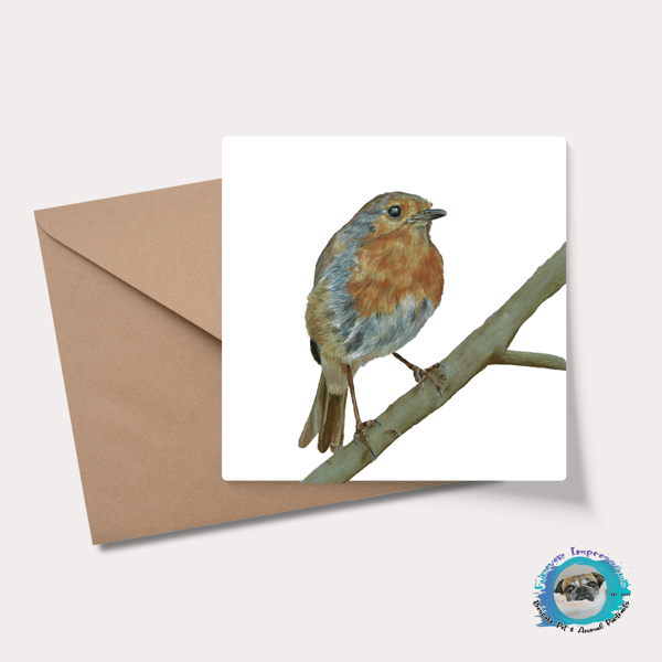 Robin Greetings Card