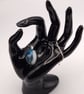 Blues Fused Glass Drop Hook Earrings and Pendant Set - Image 7