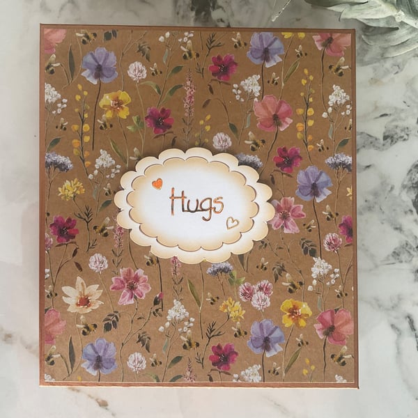 Handmade Boxed Stationery Gift Set with Notepad Pen Pencil and Bookmark