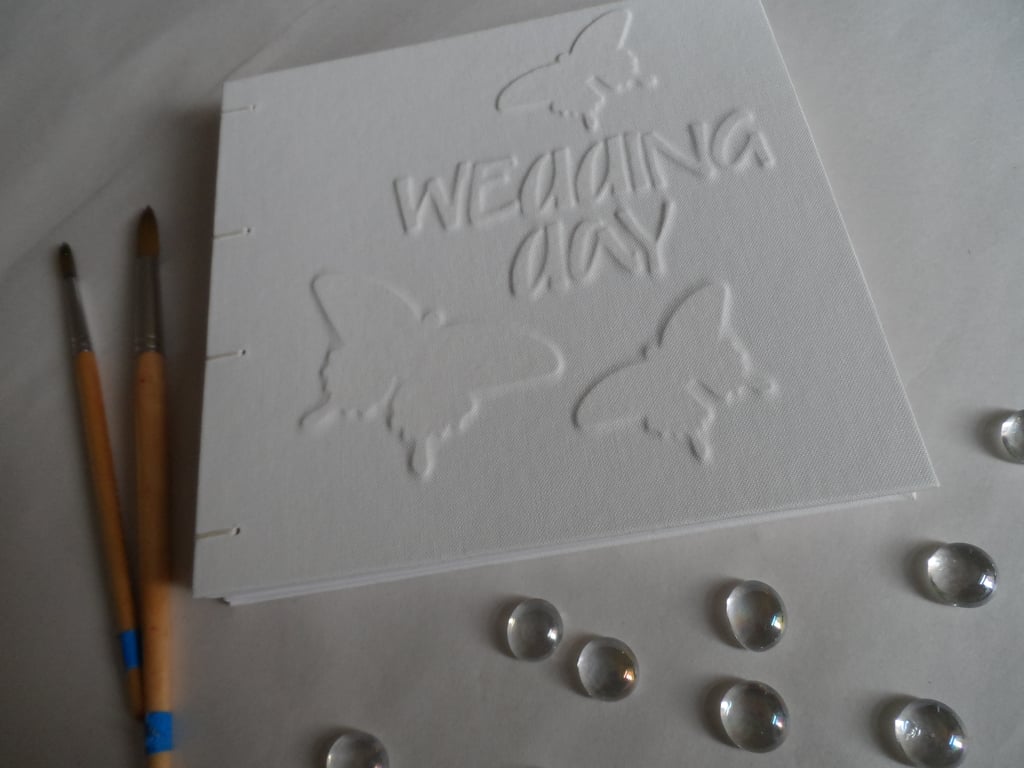 Handmade book for a wedding day (no. 39) 