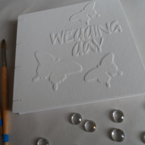 Handmade book for a wedding day (no. 39) 