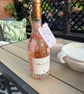 Hand Painted Prosecco Wine Bottle - Personalised Champagne Bottle - Custom Gift 