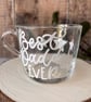 Best Dad Ever Glass Mug, Fathers Day Gift for Dad, Dad Birthday Present, Coffee - Image 6