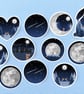 Moon Gazing Hare Die Cut Sticker Pack - Image 6
