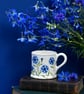 Cornflower Country Mug - Hand Painted - Image 3