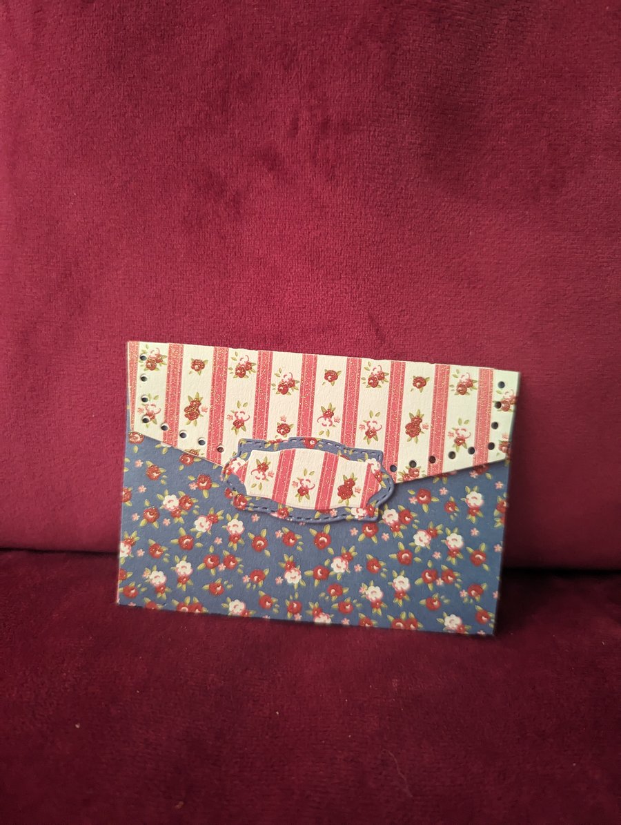 Flowery Gift Card Holder