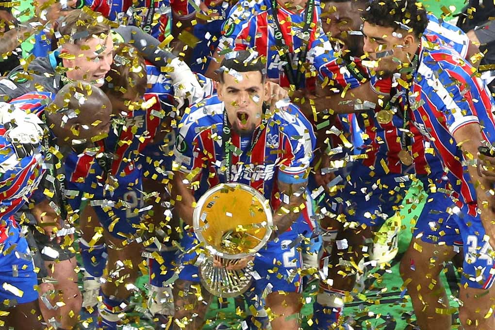 Crystal Palace FC UEFA Conference League Cup Winners 2026 Photograph Print