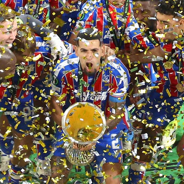 Crystal Palace FC UEFA Conference League Cup Winners 2026 Photograph Print