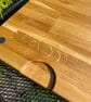 Large Oak Charcuterie - Serving Board 53 cm x 47cm x 4 cm - Image 4