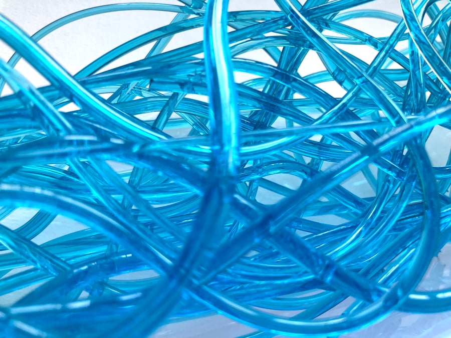 150g Turquoise Blue transparent Bullseye 90coe ... - Folksy