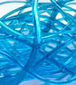 150g Turquoise Blue transparent Bullseye 90coe glass Vitrigraph stringers