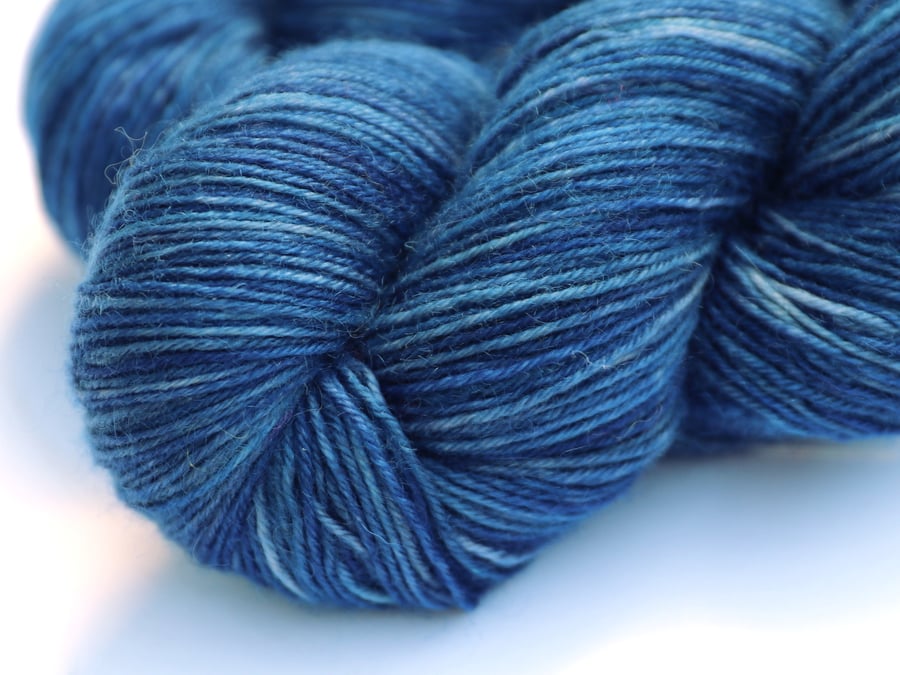 SALE: Favourite Jeans - Superwash Bluefaced Leicester 4 ply yarn