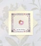 Handcard birthday card donut doughnut 