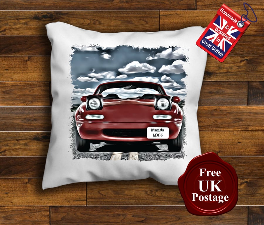 Mazda MX5 Cushion Cover, Choose Your Size