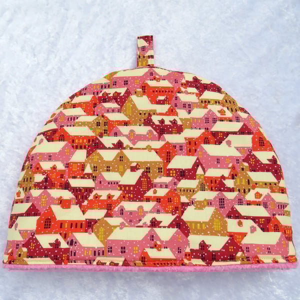   Tea cosy, size small, to fit a 1 - 2 cup teapot, Christmas