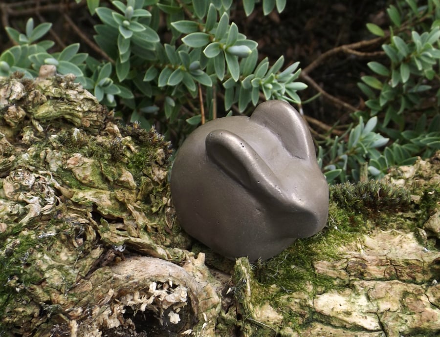 The Rabbit  Bronze Miniature Totem Animal