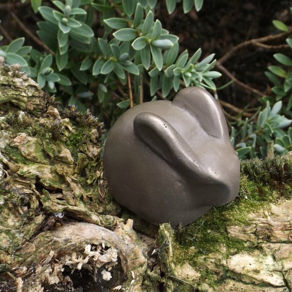 The Rabbit  Bronze Miniature Totem Animal
