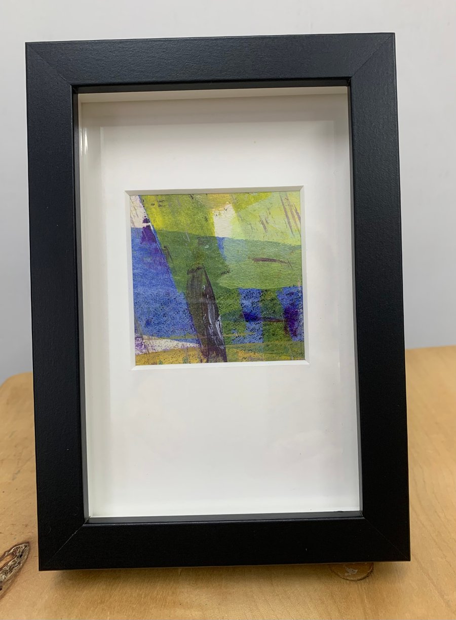 Storm Passing Abstract Seascape 