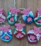 Pig in blanket hanging decoration, humorous, funny, secret Santa, small gift - Image 4