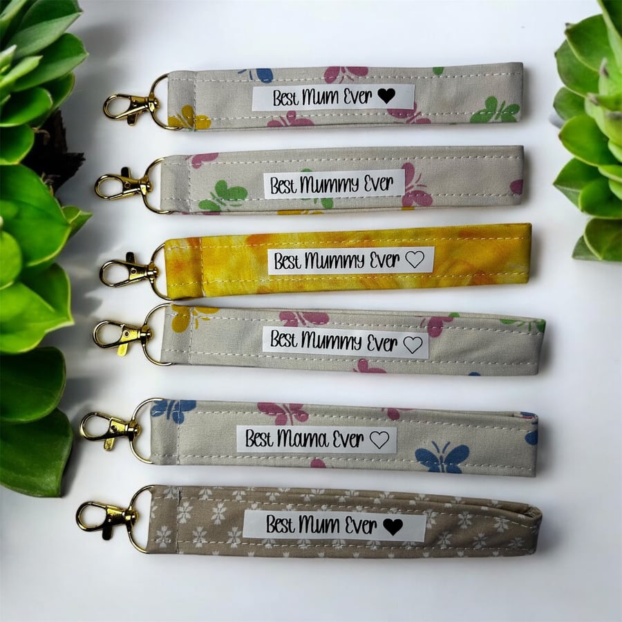 Best mum wristlet keyrings  gift for mummy mama