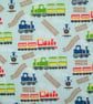 Handmade Choo Choo Train Cotton Fabric Lampshade - Image 5