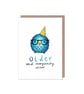 Wise Old Owl Funny Birthday Card