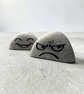 Happy and Angry Stones – Hand-made Expression Pebbles