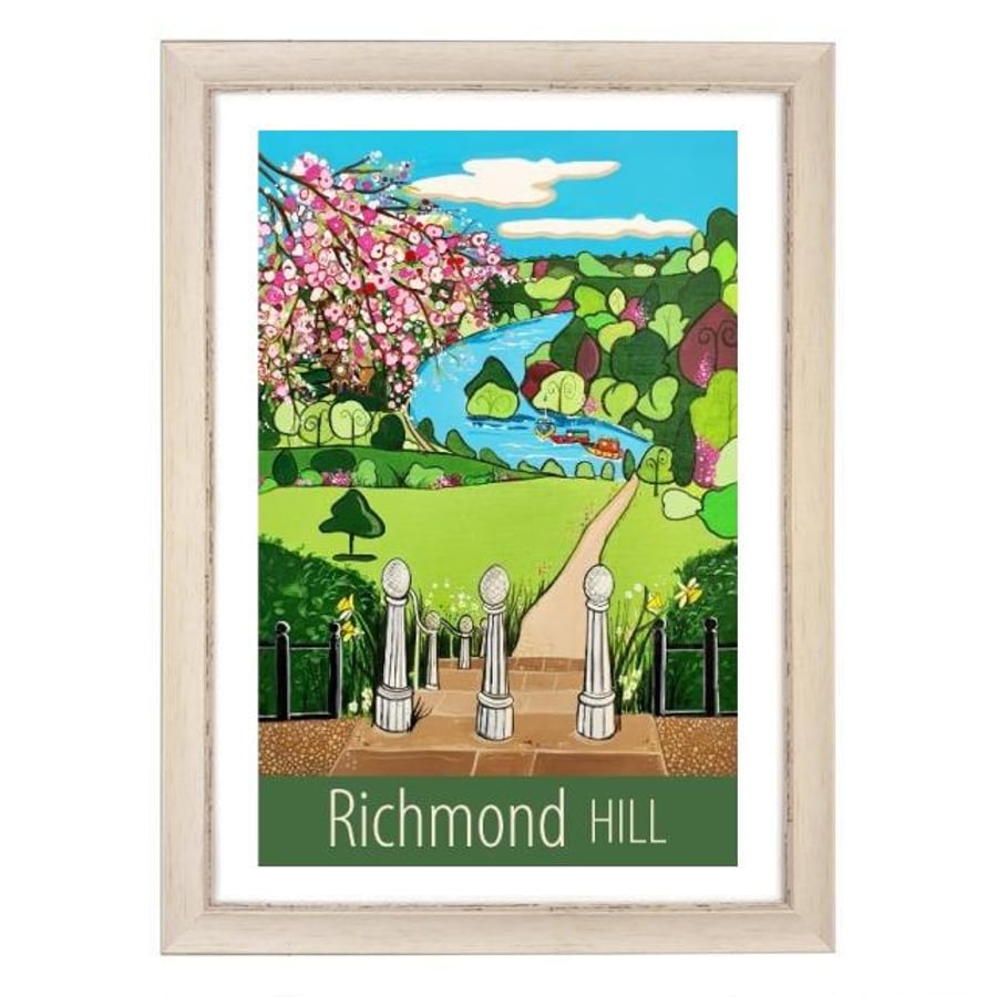 Richmond Hill - White frame