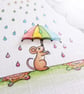 Rainbow Rain 'Ellie' Elephant Birthday Card - Personalised - Image 5