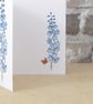 Birthday Card Delphinium MUM - Image 2