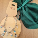 Fish Charm Bracelet