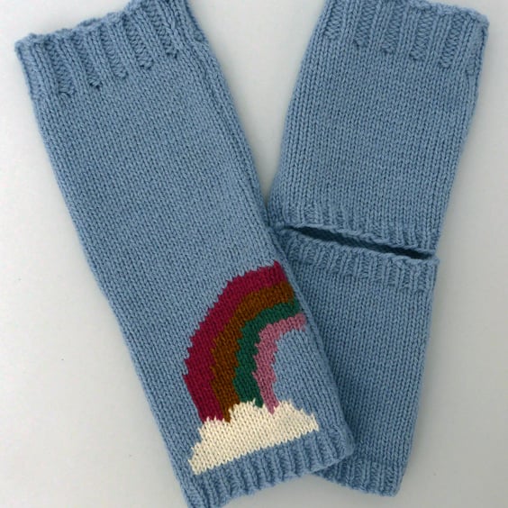 Rainbow Toeless Yoga Socks, Pilates, Dance socks