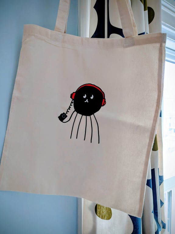 Spider tote bag