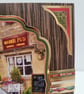 For a Classic Guy Handmade Birthday Card - Red Sports Car Pub Scene Wood Veneer - Image 7