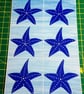 Starfish Greetings Card - Blank - Birthday Card - Fabric Card - Image 8