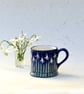 Snowdrop Country Mug - Hand Painted - Image 1