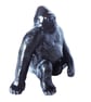 Gorilla Ceramic Ornament - Hand Built - Image 3
