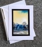 Blank Handpainted Card of a Pale Winter's Evening - Image 6