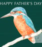 Kingfisher - Father's Day Card - Image 1