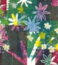 Emerald Garden Monoprint with acrylic - original artwork - Image 2
