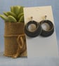 Minimalist Open Circle Earrings - Image 1