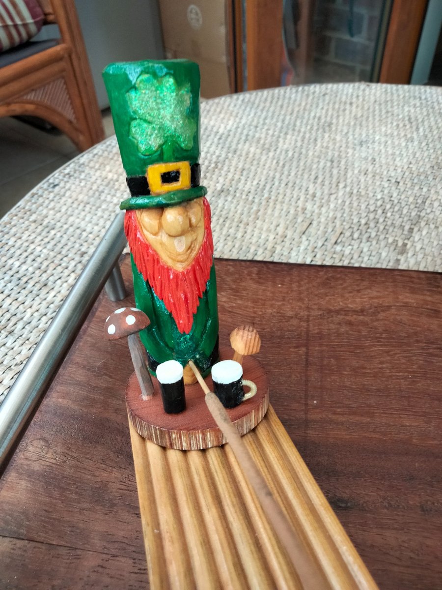 Novelty incense stick holder