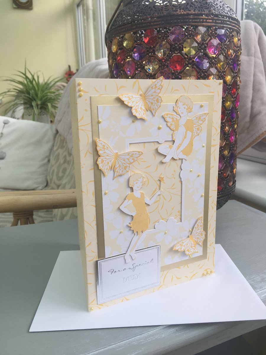 To a special Mum fairy birthday card